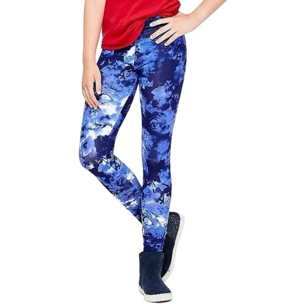 Girl Tie Dye Print Leggings